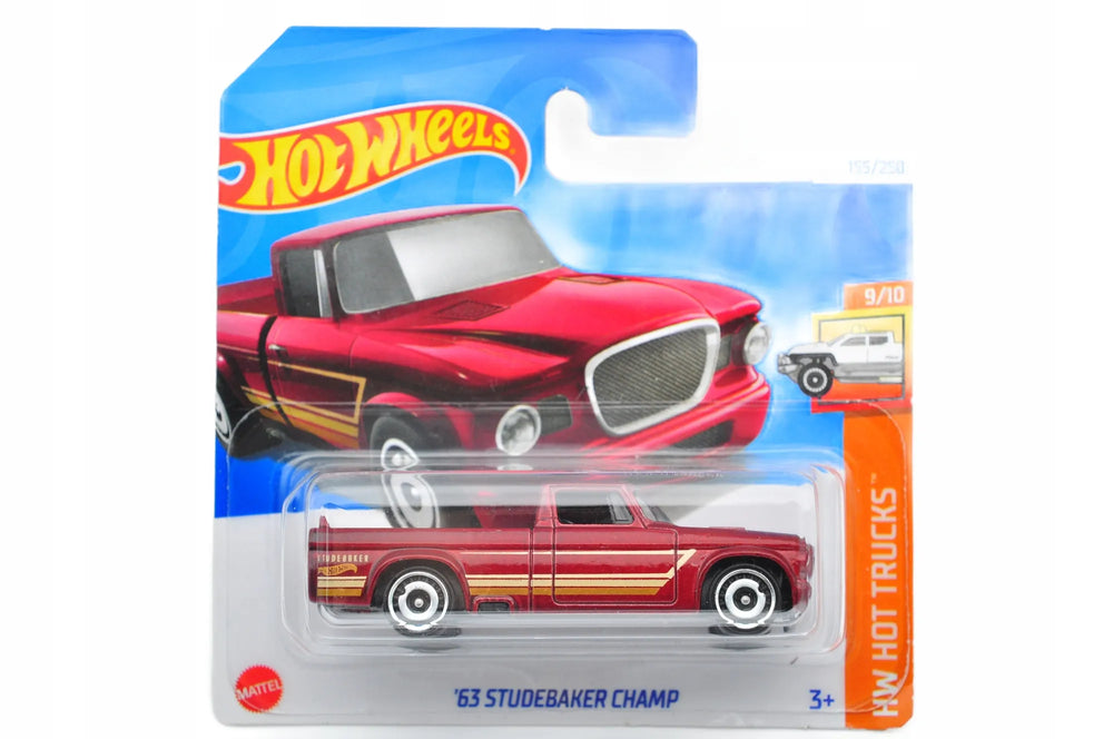 STUDEBAKER CHAMP Hot Wheels 2024 Czerwony 1:64