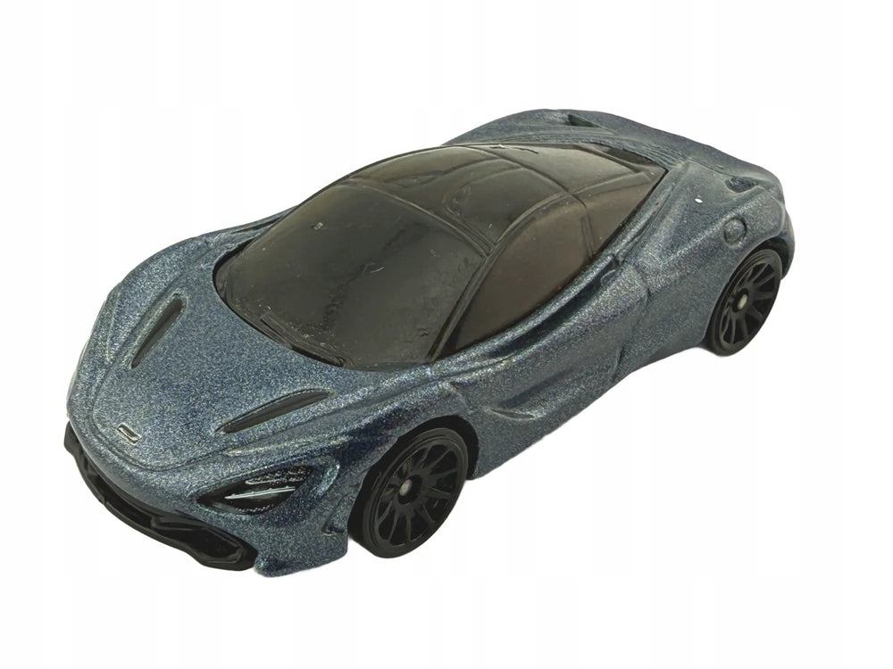 MCLAREN 720S, Hot Wheels 2017, Die cast NO3, Niebieski grafit 1:64 Resoraki