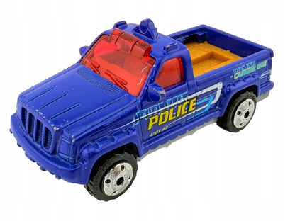 TROOP CARRIER POLICE, Matchbox 2000, Die cast, Niebieski, 1:64, Resoraki