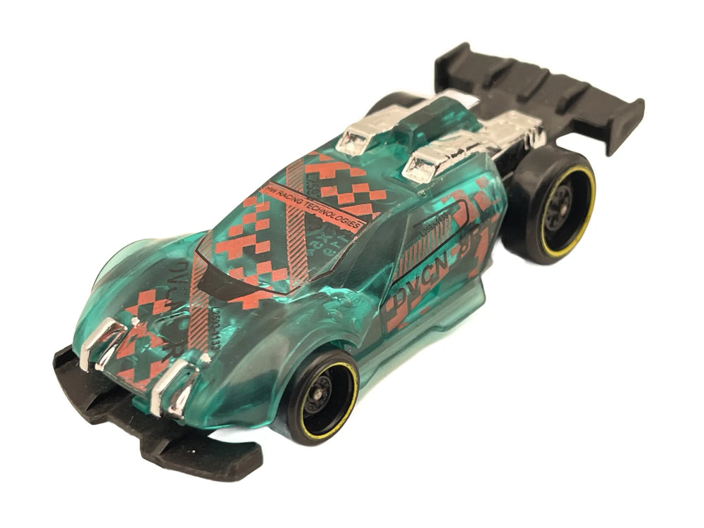 DAVANCENATOR, Hot Wheels 2020, Die cast GRX54 Zielono-Srebrny 1:64 Resoraki