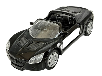 OPEL SPEEDSTER 2001, Unbranded, Die cast, Czarny, 1:34, Resoraki