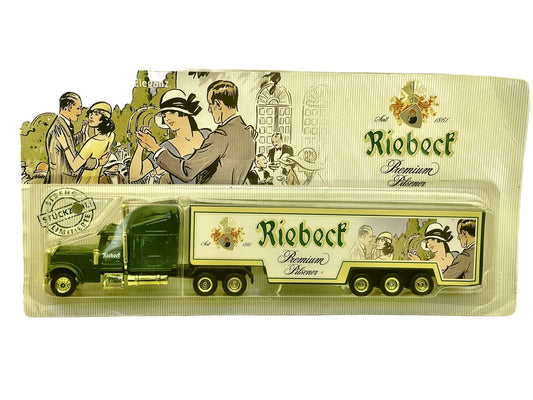 Kenworth W900 Grell 1:87 Zielony Blister Reklama Riebeck Premium Pilsener