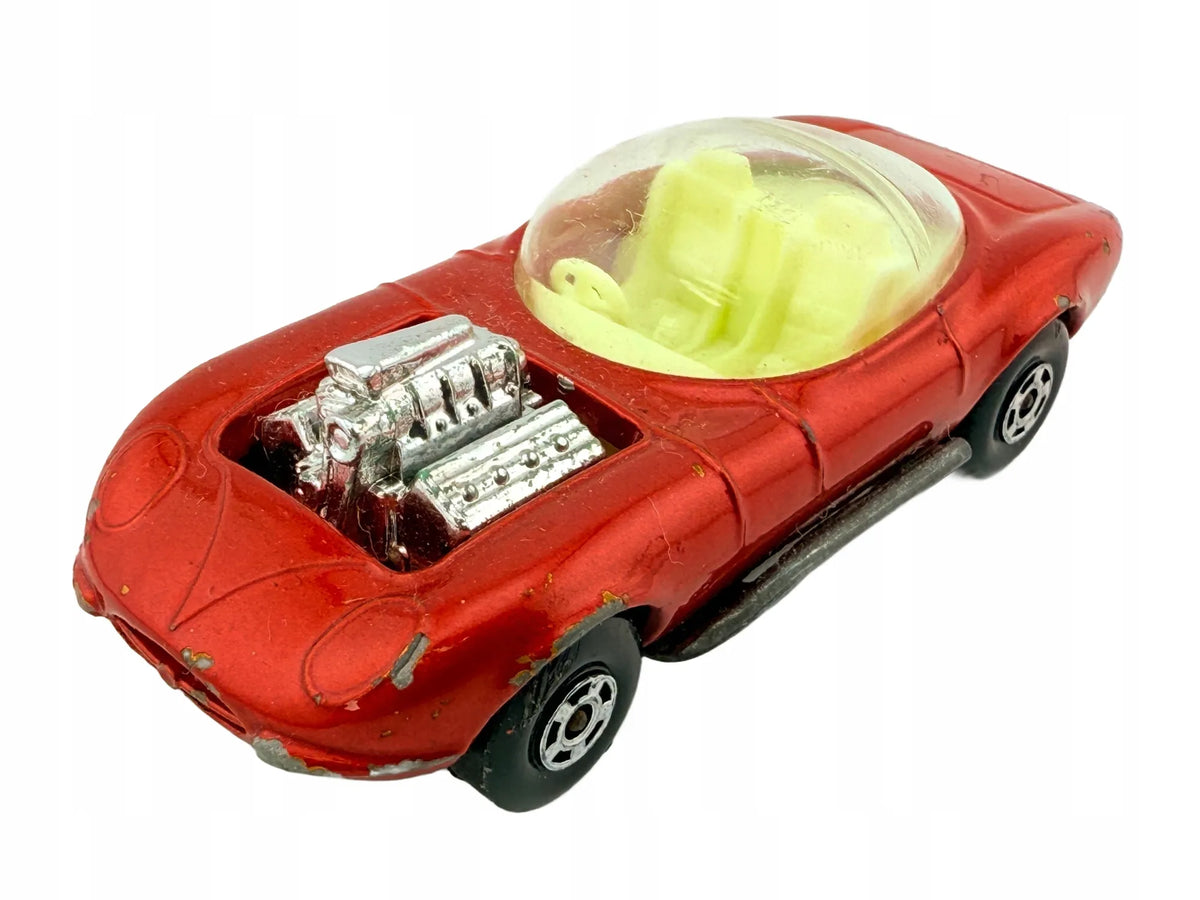 HOT ROD DRAGUAR Matchbox 1970 Czerwony 1:64 Made in England