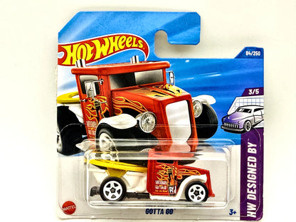 Gotta Go Hot Wheels 2025 HW Designed By 1:64 Blister Biały