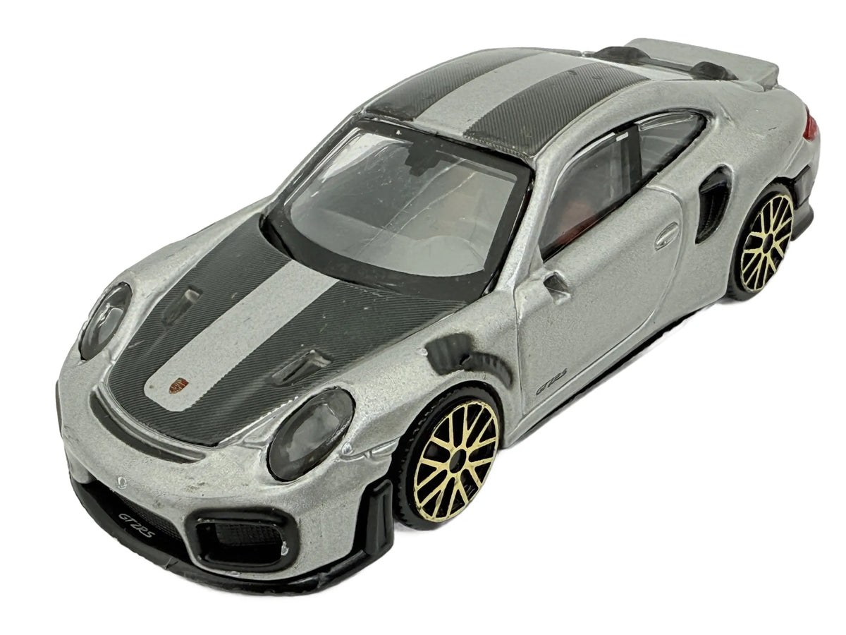 Porsche 911 Gt2 Rs Bburago Srebrny 1:43