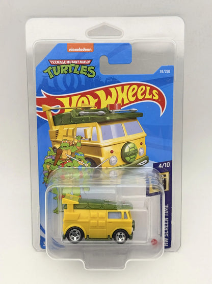 PARTY WAGON Ninja Turtles Hot Wheels 2020 Żółty 1:64 Protektor