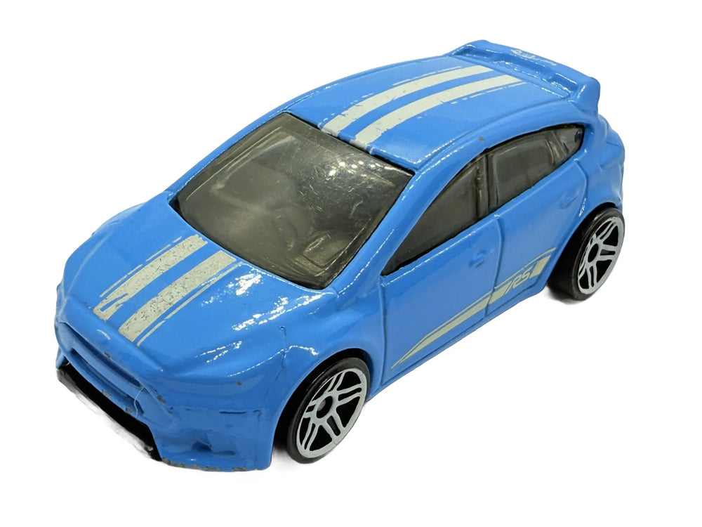 Ford Focus Rs Mainline Hot Wheels 2016 Niebieski 1:72