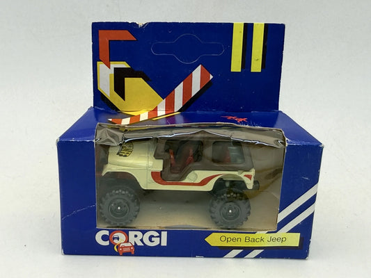 OPEN BACK JEEP Corgi 1984 Kremowy 1:43 Made in Gt Britain