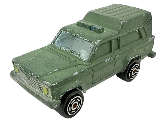 Jeep Cherokee Ambulance, Majorette made in France, Resoraki, die cast, 1:64