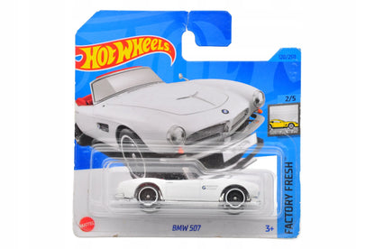 BMW 507, Hot Wheels, Resoraki, Die cast Hkg30-M521, Biały, 1:64
