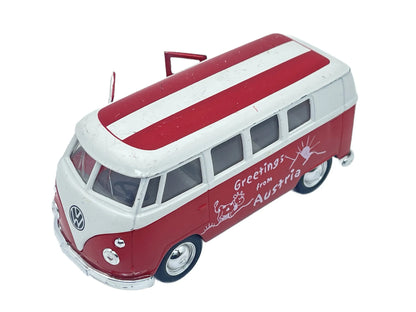 Volkswagen Microbus (1962), VW Greetings from Austria, Welly, Die cast 1:32