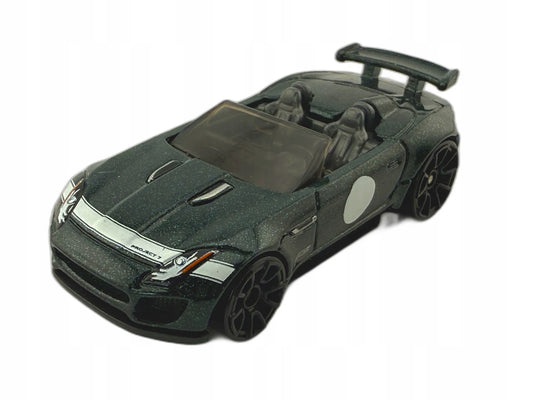 Jaguar F-Type Project 7 Mainline Hot Wheels 2015 Zielony 1:64
