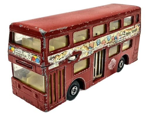 THE LONDONER K-15 Super Kings Matchbox 1972 Czerwony 1:52 Made in England
