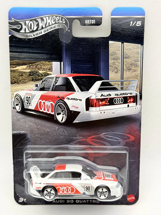 Audi 90 Quattro Stars & Stripes Hot Wheels 2026 Biały 1:64
