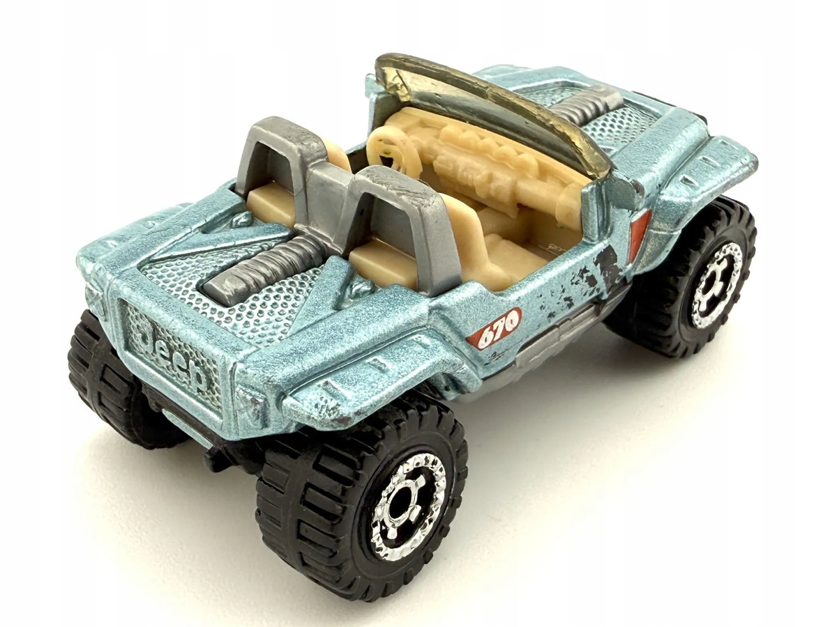 Jeep Matchbox 2004 Niebieski 1:64