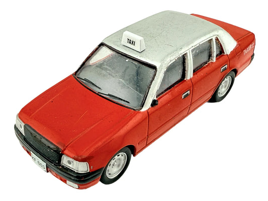 Toyota Crown Comfort TAXI, Amer Com Collection, Die cast, Czerwony, 1:43
