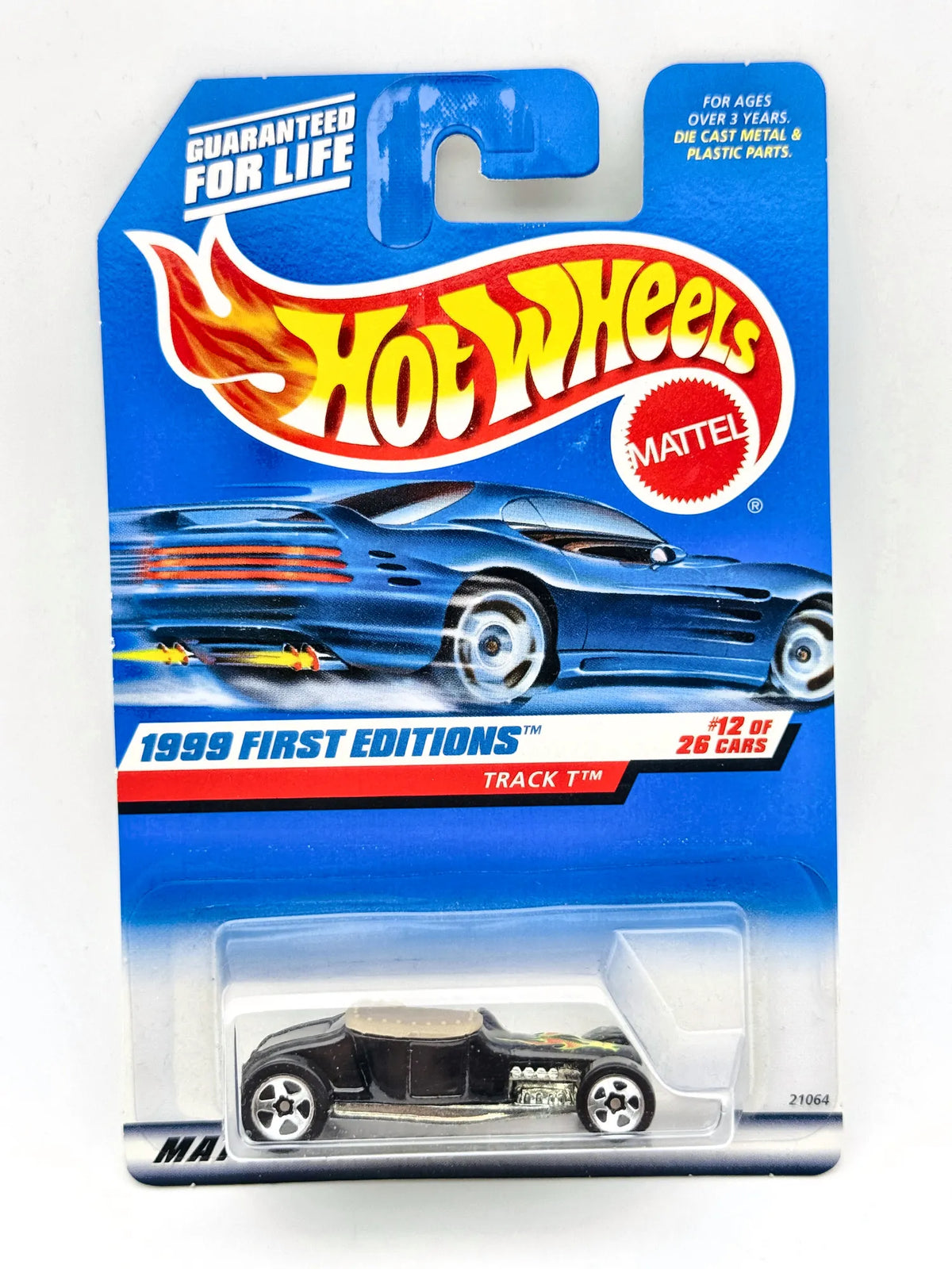 Track T Hot Wheels 1999 First Editions 1:64 Blister Czarny
