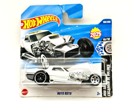 Moto Roto Hot Wheels Rod Squad 1:64 Blister Biały