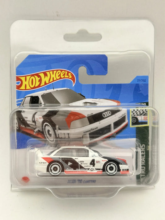 Audi '90 Quattro Retro Racers Hot Wheels 2023 Biały 1:64