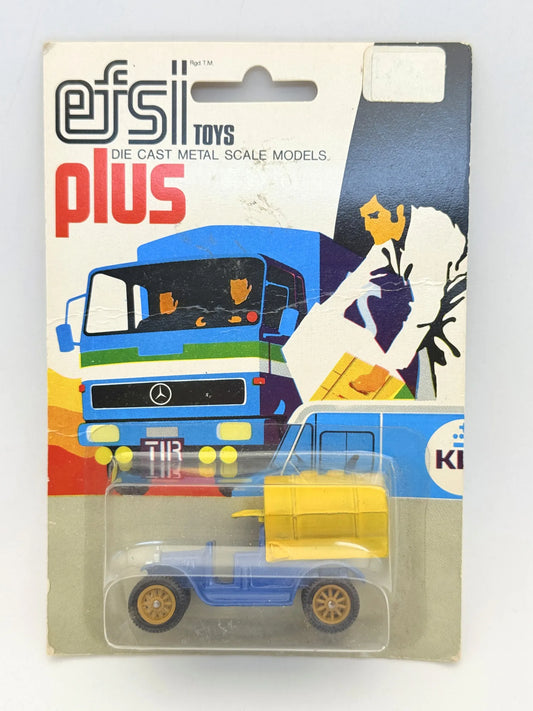 MERCEDES-BENZ TRUCK, Efsi Ok. 1970-80, Die cast, Niebieskie, 1:64, Resoraki