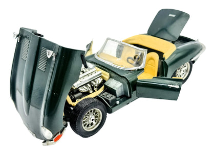 Jaguar SS 100 Bburago 1961 1:18 Made in Italy Luzak Zielony