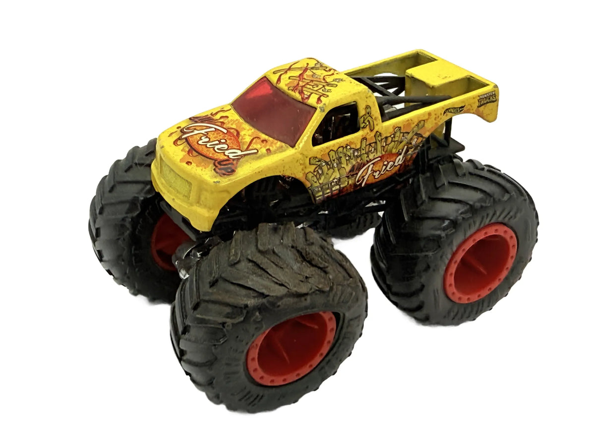 Monster Truck Hot Wheels Żółty 1:64