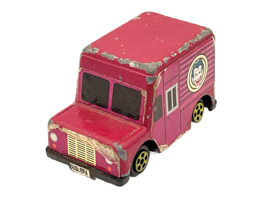 JOKER VAN, Ertl, Die cast 3369U, Różowy, 1:64, Resoraki