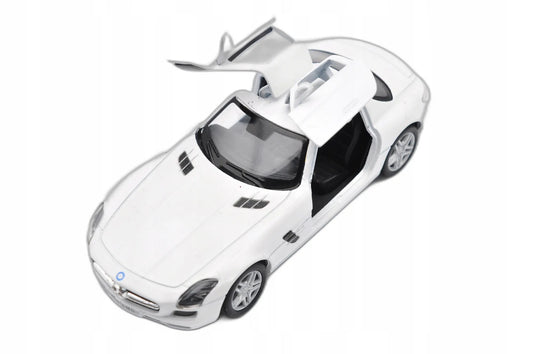 Mercedes-Benz Sls Amg Kinsmart Biały 1:36