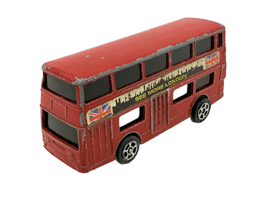 Daimler Fleetline Corgi Czerwony 1:64 Made in Wielka Brytania