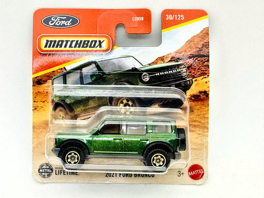 Ford Bronco 2021 Hot Wheels 2024 Mainline 1:64 Blister Zielony
