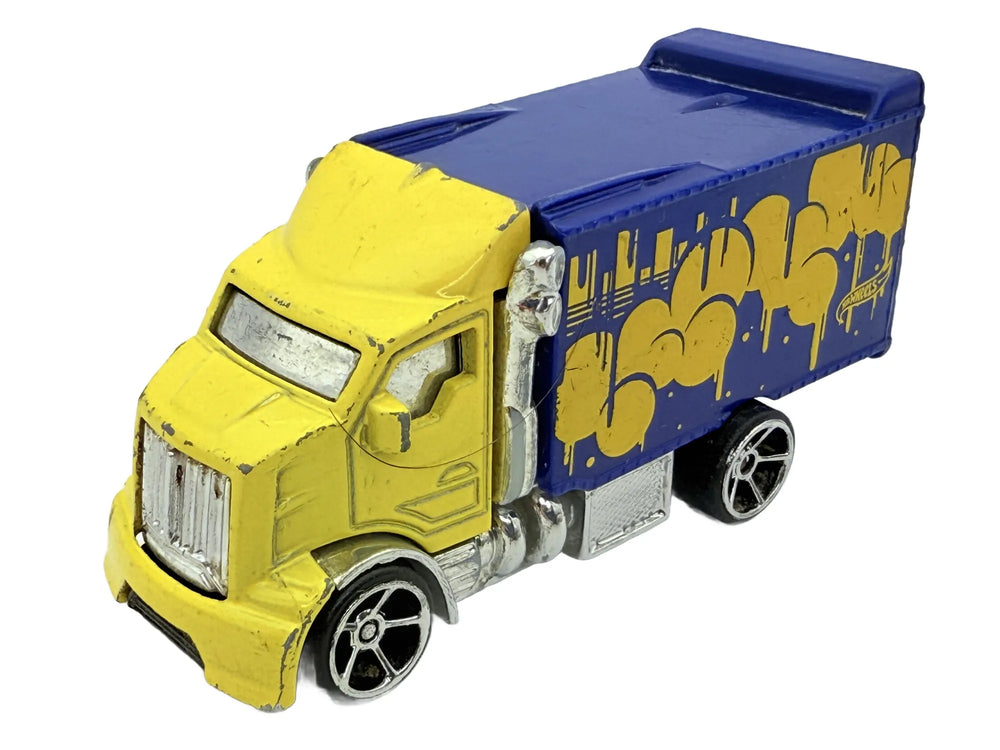 Hiway Hauler 2 Hot Wheels Żółty 1:64