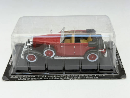 HISPANO-SUIZA H6C Z 1934 R. Cars AmerCom Czerwony 1:43