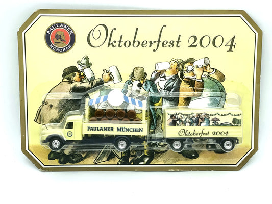 Deutz D 40 Hümmer 2004 1:87 PAULANER MÜNCHEN Blister Kremowy Oktoberfest