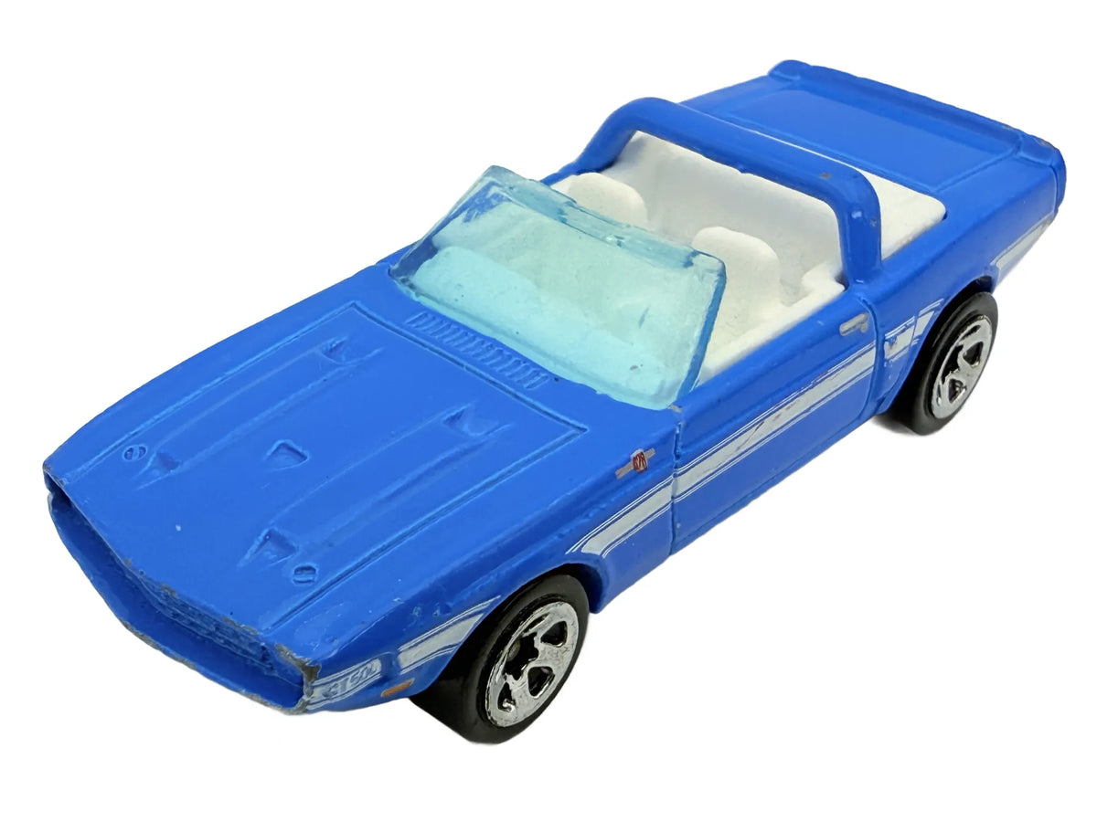 69 Shelby Gt-500 Hot Wheels Niebieski 1:64
