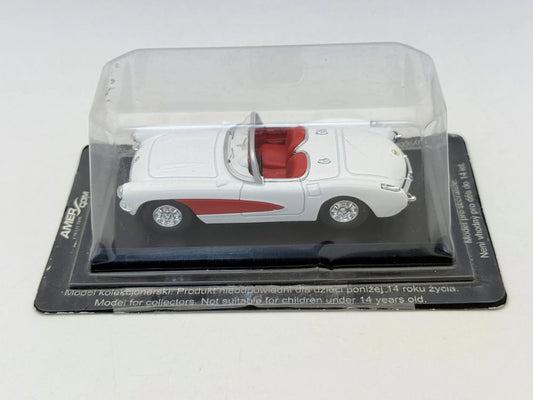 CHEVROLET CORVETTE C1 AmerCom Biały 1:43