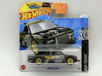 Limited Grip Rod Squad Hot Wheels 2024 Czarny 1:64