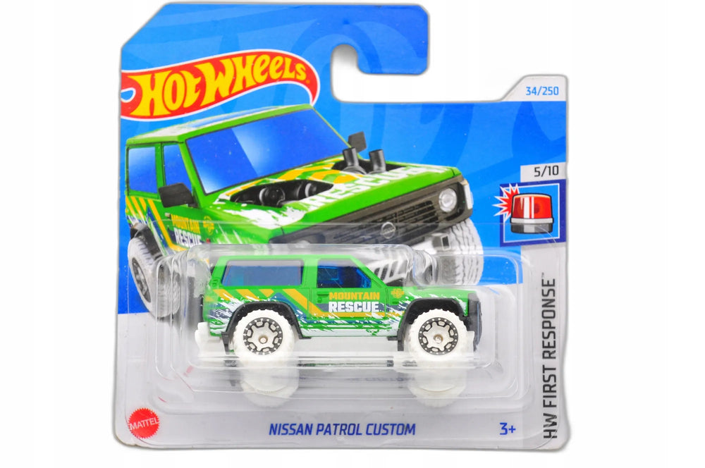 Hw First Response HW FIRST RESPONSE Hot Wheels 2024 Zielony 1:64