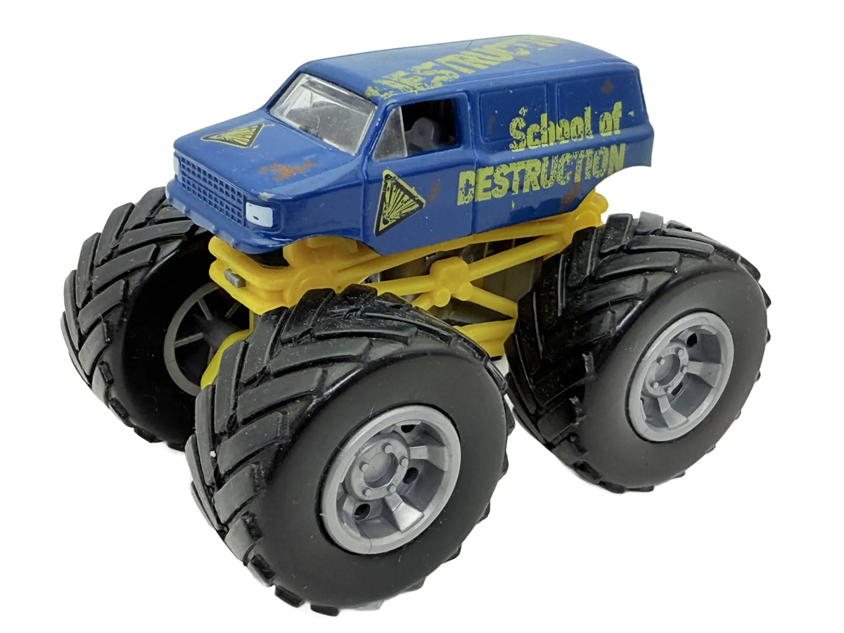 School Of Destruction Hot Wheels Niebieski 1:64