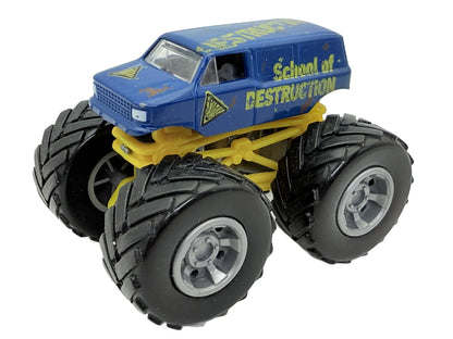 School Of Destruction Hot Wheels Niebieski 1:64