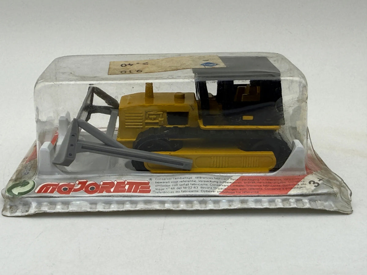 Buldożer BULLDOZER Majorette '90 Żółty 1:87