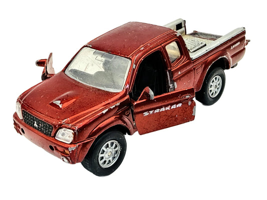 Nissan Strada Welly 1:36 Pickup Luzak Bordowy