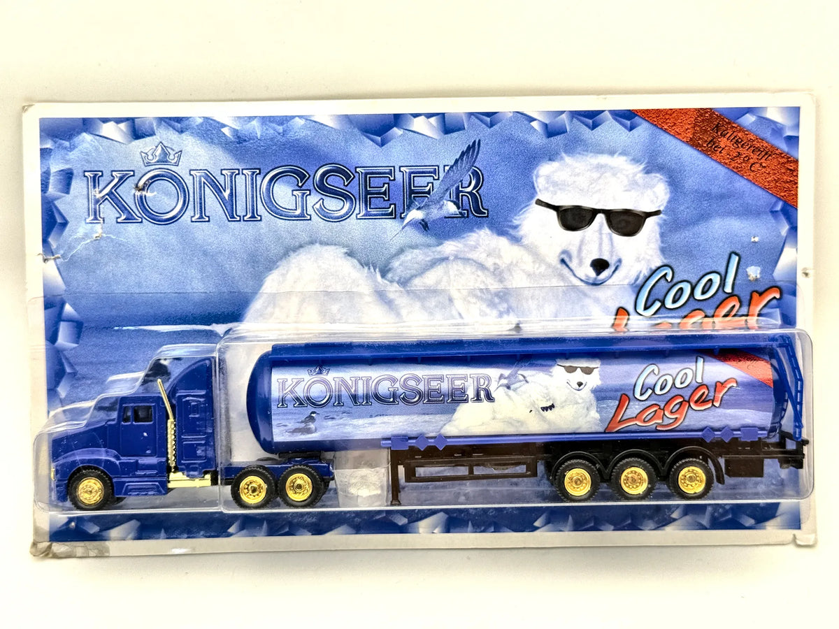 Ciągnik Siodłowy Hümmer 1:87 Ciężarówka Promocyjna KÖNIGSEER Blister