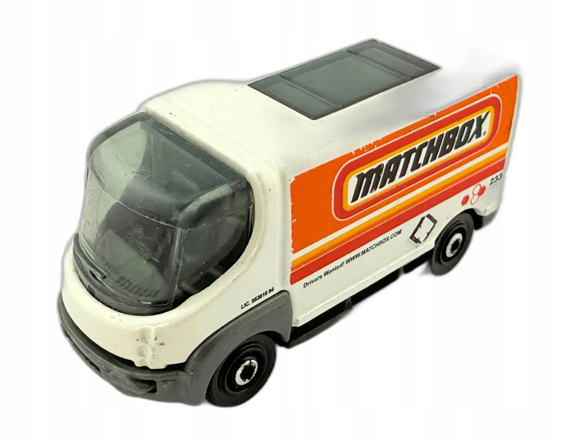 Electric Van Matchbox 2017 Biały 1:64