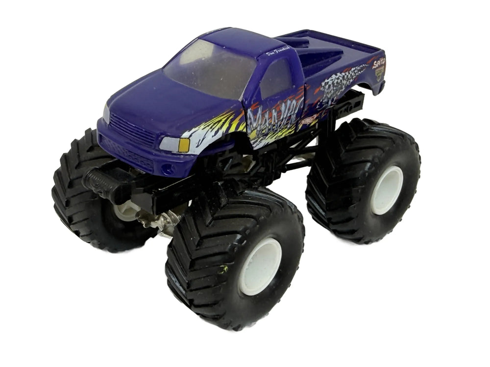 MONSTER JAM TRUCK, Hot Wheels 2004, Die cast, Fioletowy, 1:64, Resoraki
