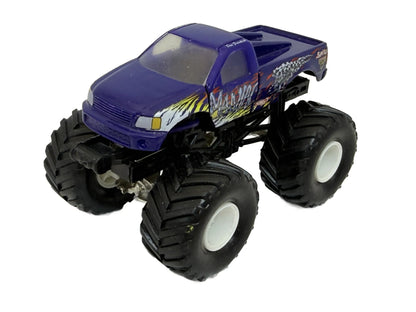 MONSTER JAM TRUCK, Hot Wheels 2004, Die cast, Fioletowy, 1:64, Resoraki