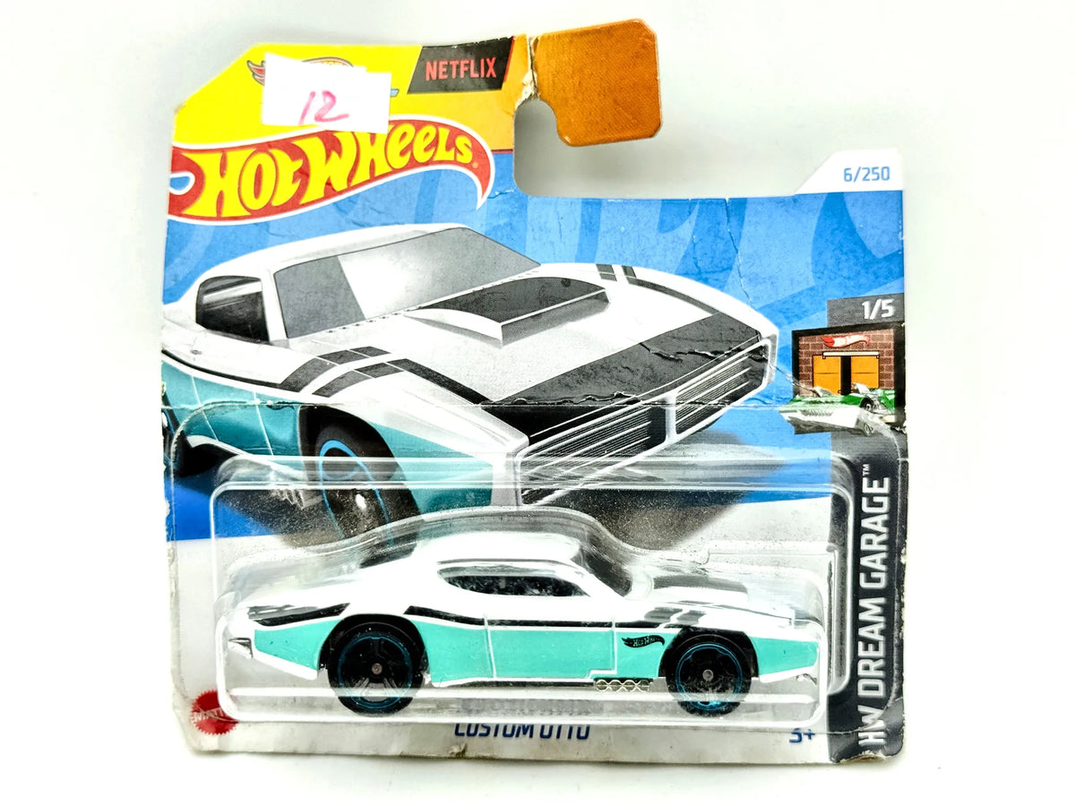 Custom Otto Hot Wheels 2024 HW Dream Garage 1:64 Blister Biały