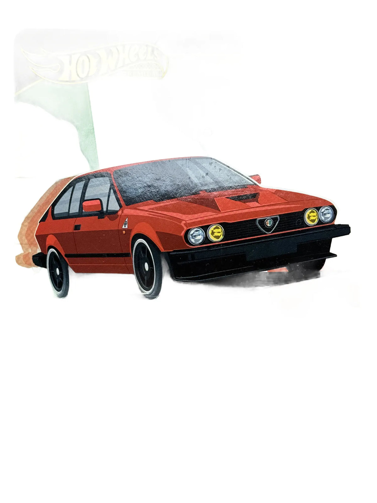 Alfa Romeo Gtv6 3.0 Hot Wheels Czerwony 1:60