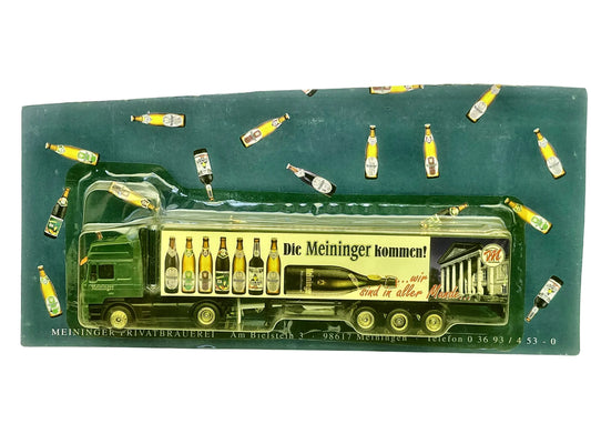 MAN TRUCK Grell 1:87 Zielony Blister Reklama Meininger Privatbrauerei