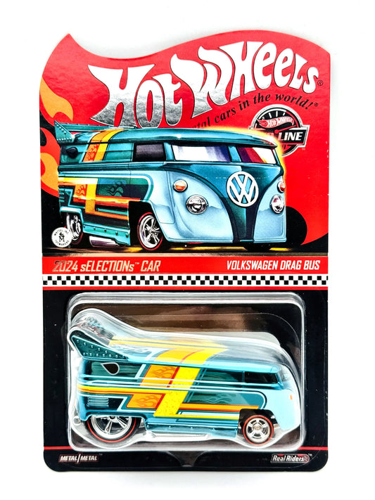 Volkswagen Drag Bus Hot Wheels 2025 Red Line Club 1:64 Van Blister