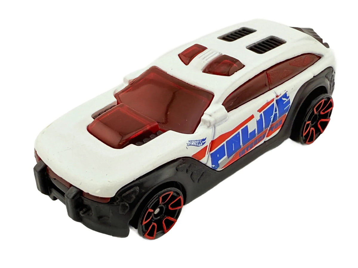 Hw Pursuit Mainline Policja Hot Wheels 2012 Biały 1:64